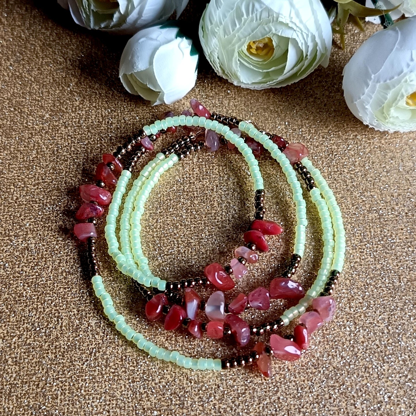 Carnelian Waist Beads
