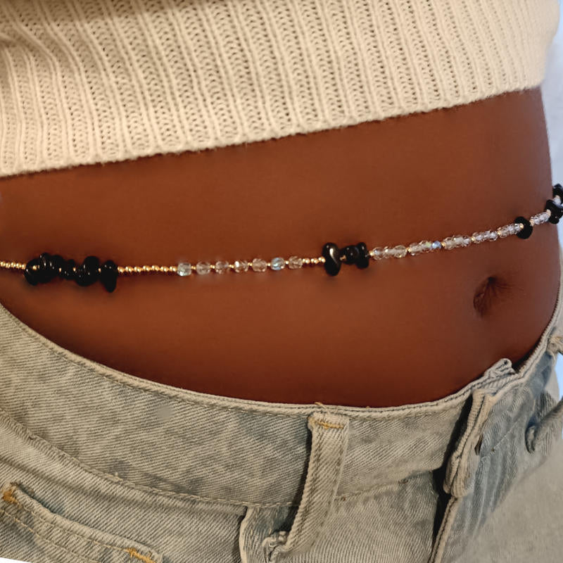 Obsidian Waist Beads