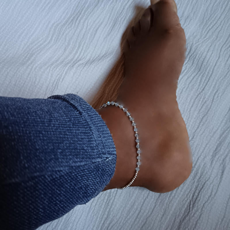Labradorite Anklet
