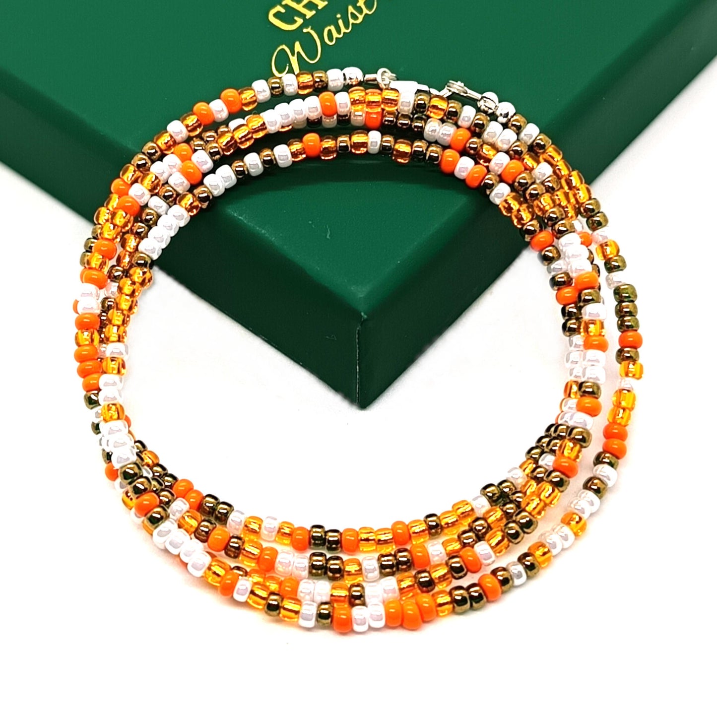 Orange Radiance Waist Beads
