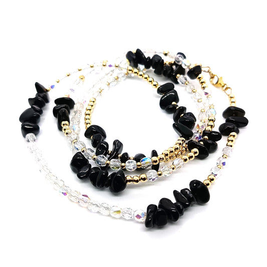 Obsidian Waist Beads